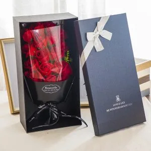 Scented Soap RoseFlower petal in Gift Box For Valentines