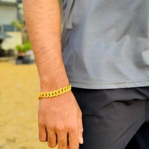 Gold Plated Bracelet For Boys